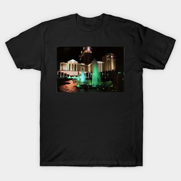 Caesars Palace Las Vegas T-Shirt by urbanphotos